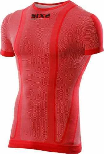 Red Short Sleeve Cycling Base Layers