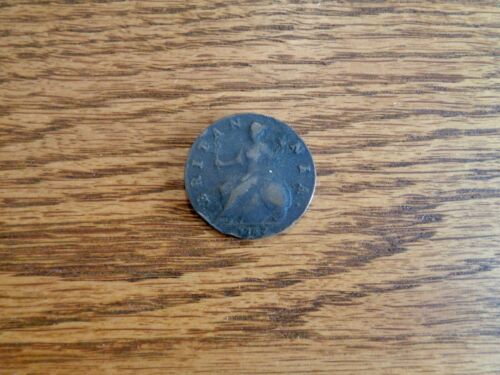1742 Great Britain Georgius II 1/2 Penny copper England UK