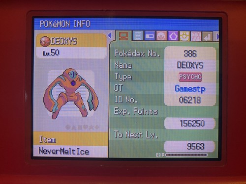 Pokemon GameStop Deoxys Event Distribution Service for DPP & HGSS - Picture 16 of 24