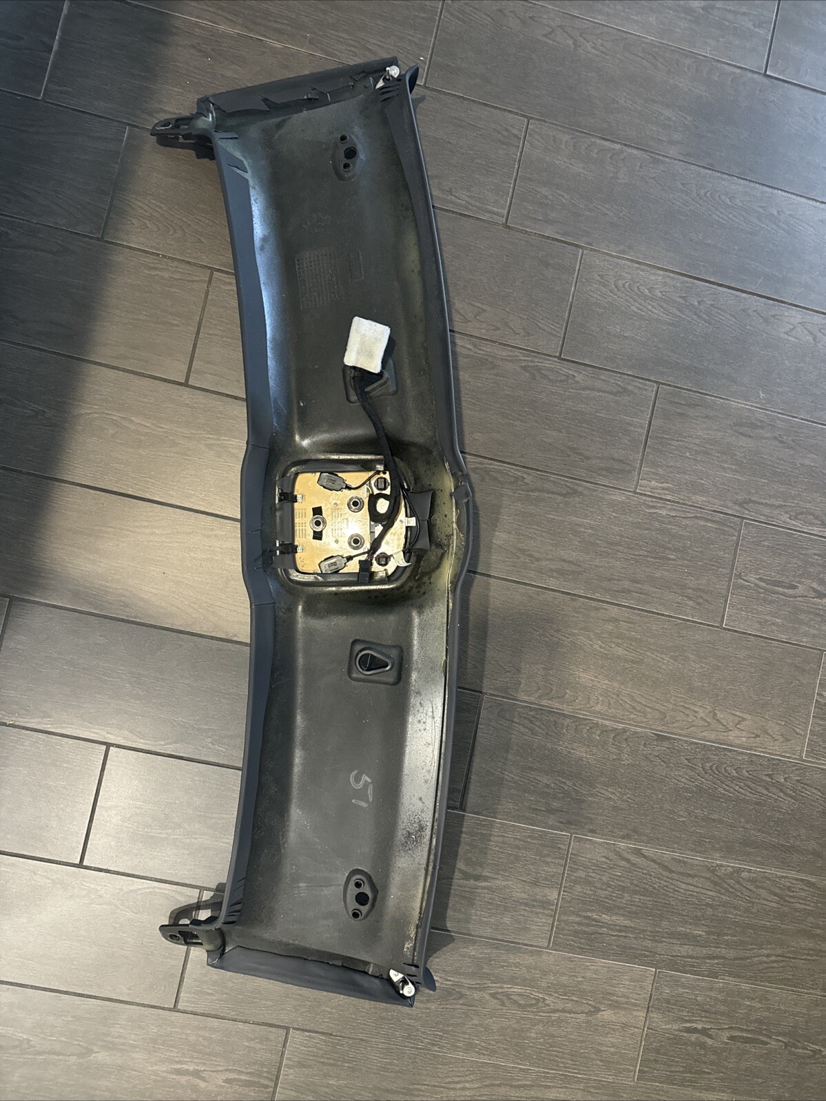 Ferrari 458 Italia - Upper Windshield Interior Trim - Black - P/N 82826000
