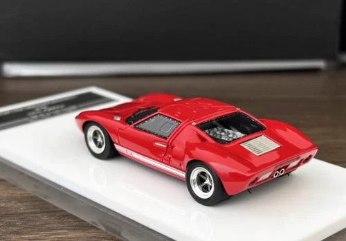 MY 64 1/64 Resina Coche Modelo Ford GT40 MKI 1960 Rojo - Imagen 6 de 6