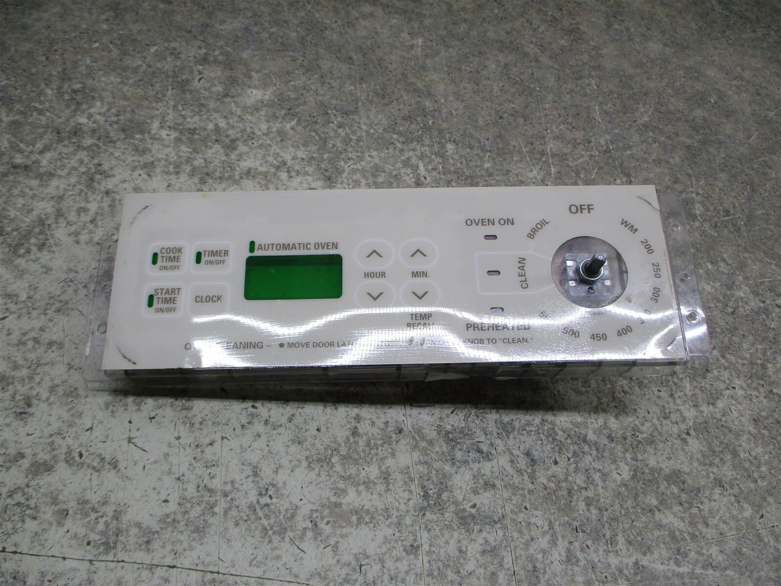 Kenmore Range Control Board Cracked Screw Holes Part # Wb27T10229