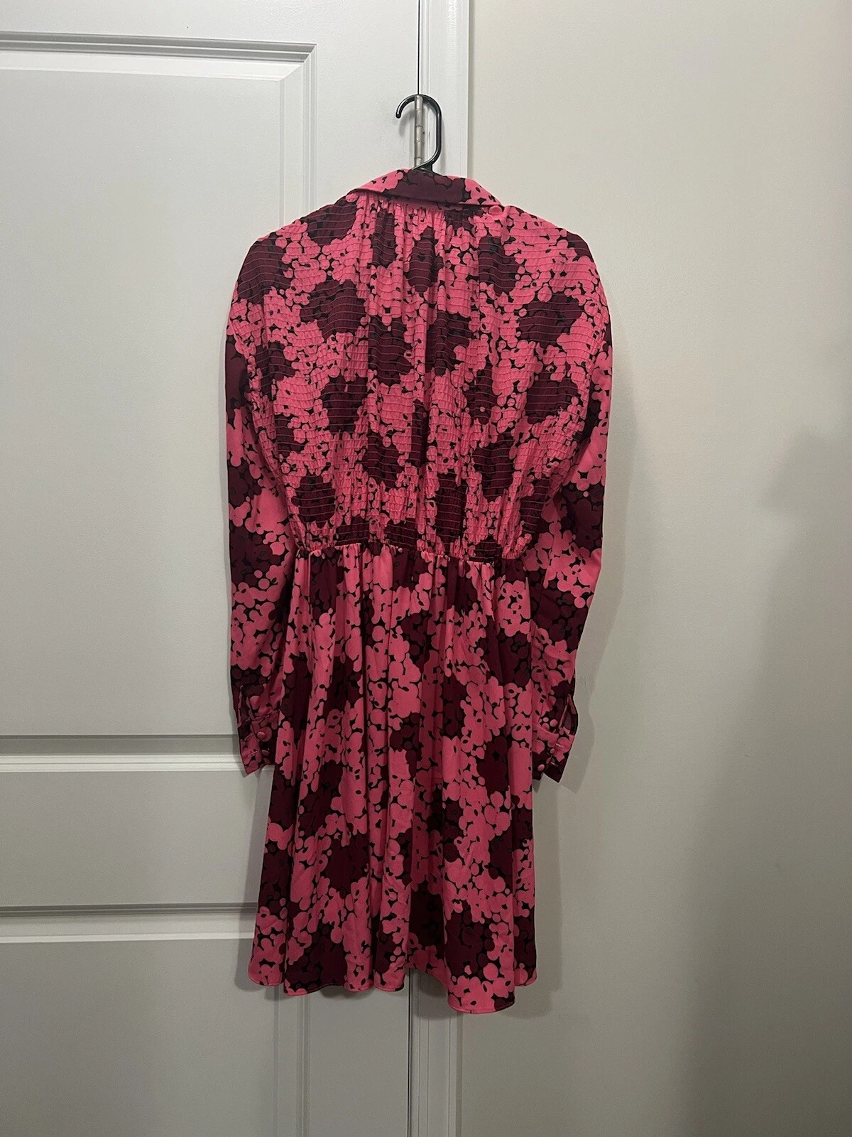 Abito smocked Kate Spade rosa a pois a bolla us intime ottimeioni condiz t 4s US48