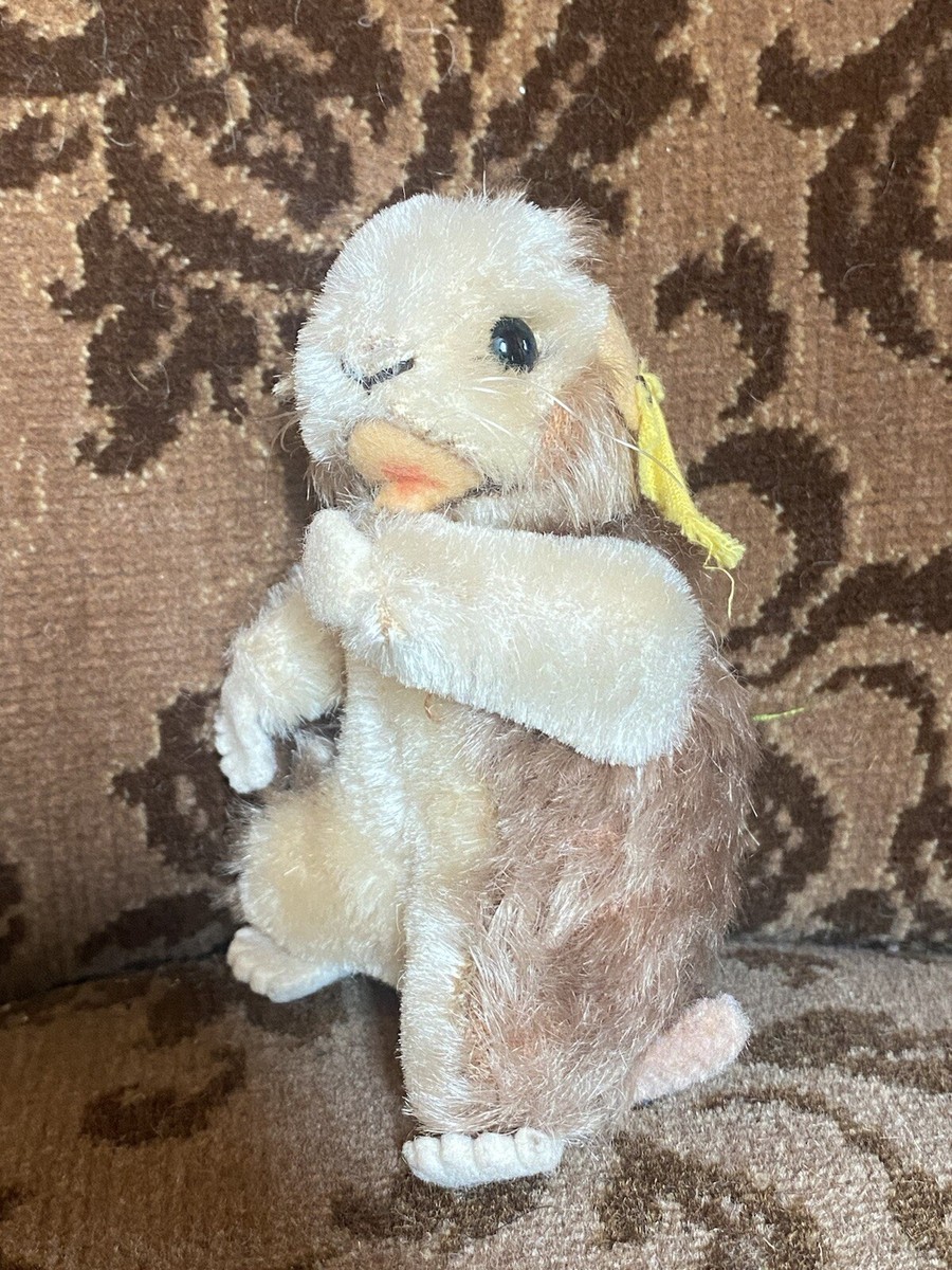 Steiff Murmeltier Marmot Stuffed Animal Doll Made In Germany Small