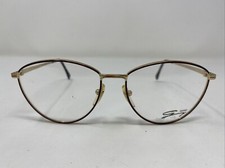 Genny Italy 526 5022 55-16-135 Demi Red/Gold Full Rim Eyeglasses Frame RB40