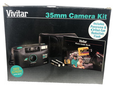 Vivitar PS909 35mm Film Camera Date-A-Print Panorama Plus Point And Shoot AF