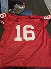 Joe Montana Signed Original San Francisco 49ers Football Jersey #16