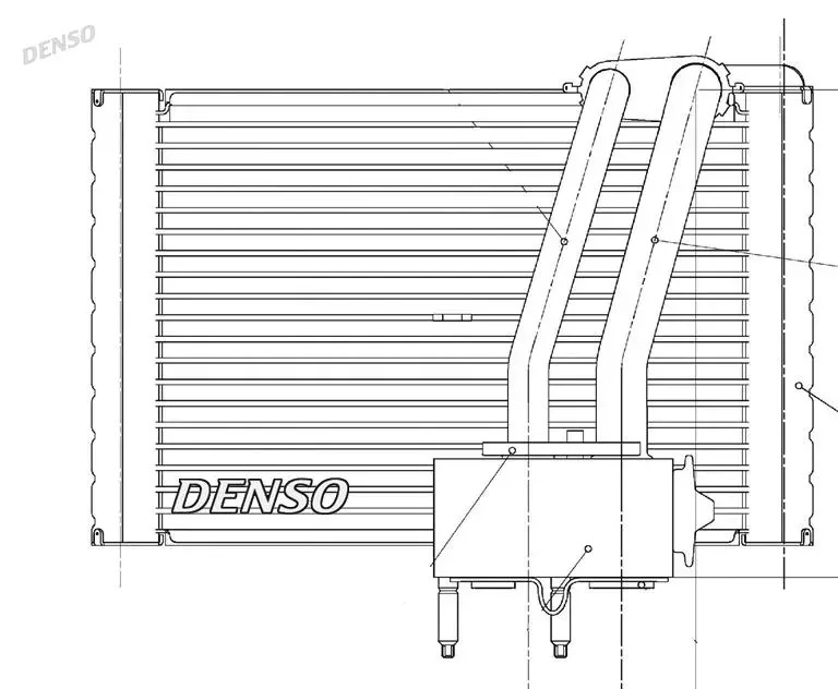 Fits DENSO-KLIMATYZACJA DEV07005 AC EVAPORATOR - Image 3