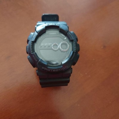 CASIO G-SHOCK Black Digital Watch Authentic Used Water Resistant