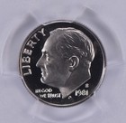 1981-S Roosevelt Dime Type 2 PR70 DCAM PCGS Blue Label *4135 — photo 3