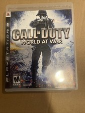 Call Of Duty World At War PlayStation 3 Activision Complete With Manual!