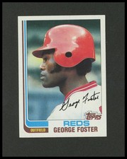 1982 Topps #700 George Foster Baseball Card JPC