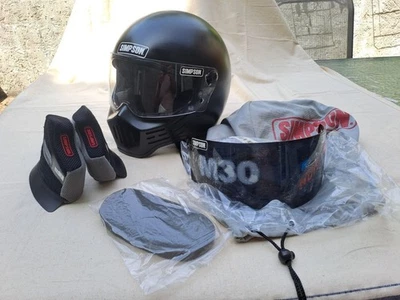 SIMPSON M30 :NORIX L ( 60) parfait état noir mat - Photo 1/4
