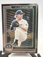 2022 Panini USA Baseball Stars & Stripes - Carson Messina #89 Longevity (RC)