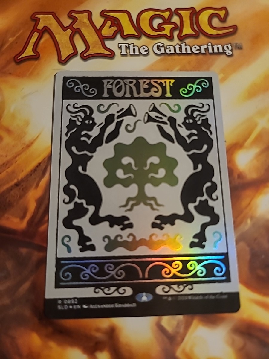 Forest (0892) (Rainbow Foil) Secret Lair Drop Foil for sale