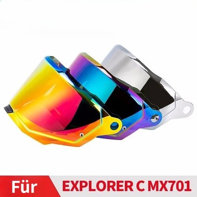 Motorrad Helm Visier Fit für LS2 MX701 EXPLORER C Helm Faceshield Objektiv