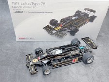 TSM 1/18 Lotus Type 78 Launch Version #5 Mario Andretti 1977 Diecast Model