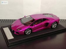 KYOSHO Lamborghini Aventador 1/18 Clear Purple-Red Collectible