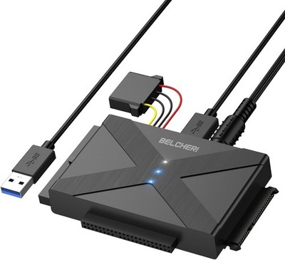 USB 3.0 auf IDE- und SATA-Adapter, externer Festplatten-Adapter, universell