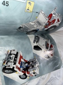 LEGO SYSTEM MODEL TEAM 5563- Instruction Manual BOOKLET ONLY Jeep And Tractor