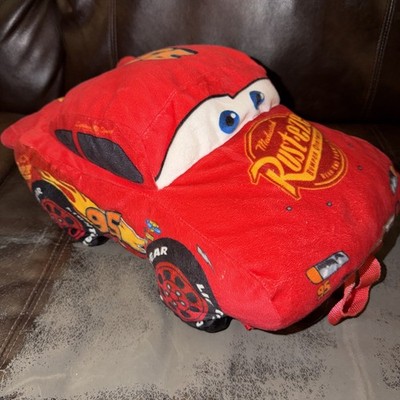 Disney Pixar Lightning McQueen Rust-eze Backpack Kids Race Car
