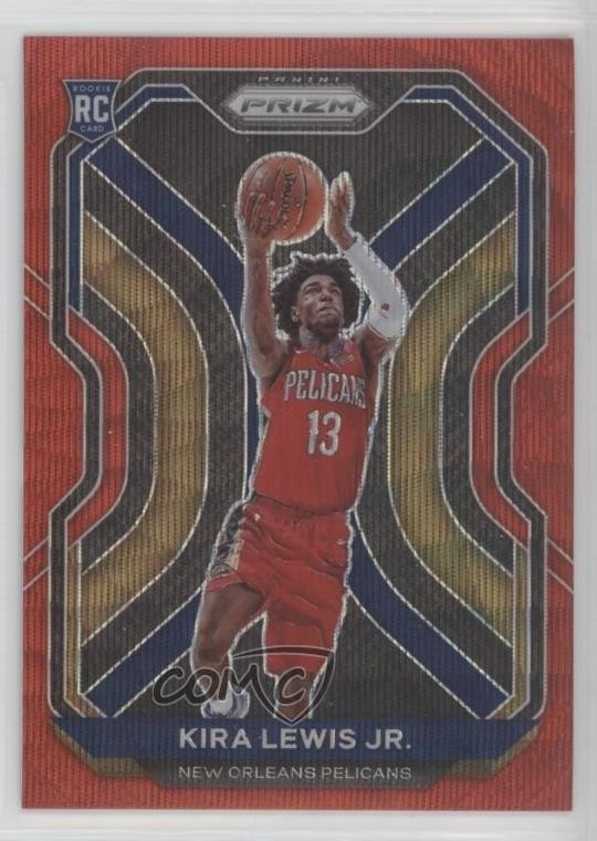 2020-21 Panini Prizm Ruby Wave Prizm Kira Lewis Jr #272 1e7g