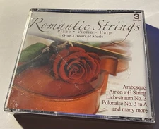 Romantic Strings 3 Disc Set New Sealed Free Fast Shipping.