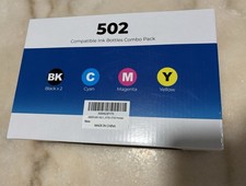 5-Pack Epson 502 Compatible Ink Bottles Combo Set