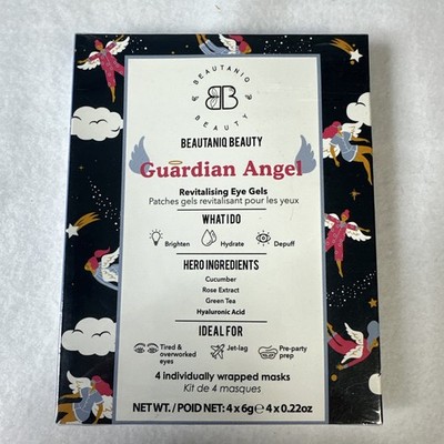 Beautaniq Beauty Guardian Angel revitalizing eye gel patches Brand New Set of 4