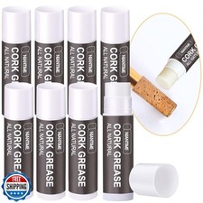 Saxophone Cork Grease, 8 pcs All-Natural Lubricating Tube Care Pr