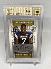 DeMarco Murray BGS 9.5 w 10 AU: 2011 SAGE HIT Autographs Gold Rookie /250 POP 3
