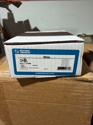 System Sensor CHWL Wall Chime FIRE ALARM BRAND NEW IN BOX!