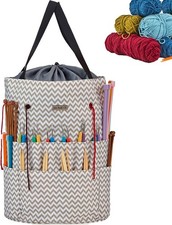 Crochet Bag Organizer for Yarn Storage, and Knitting Accessories  Customized