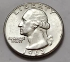 1963 Washington Quarter 90% Silver       (X48)