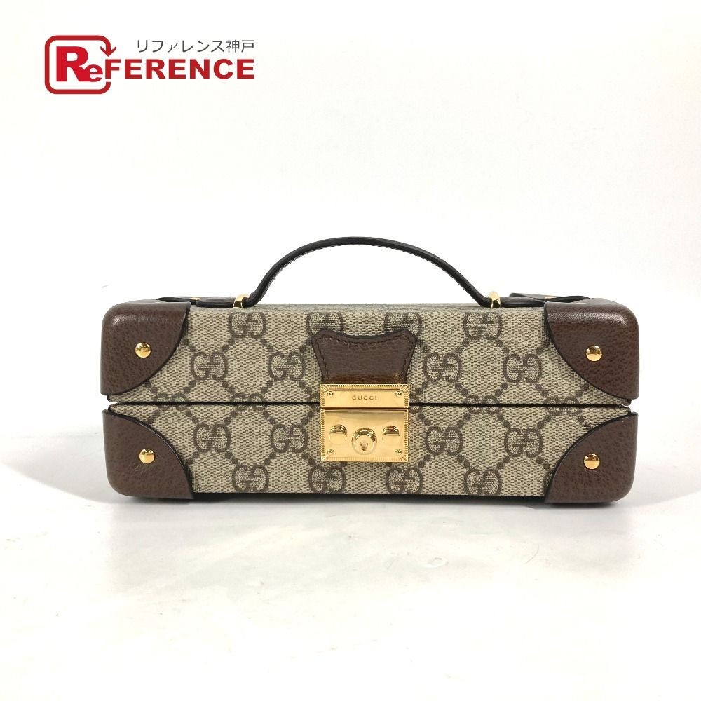 Gucci Padlock Case Apple Watch GG Supreme Beige Used Authentic From Japan