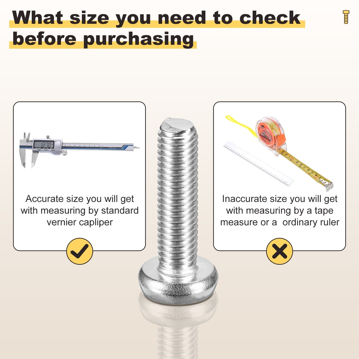 Pan Head Torx Screws (M4-0.7x30mm) 50Pcs, Stainless Steel