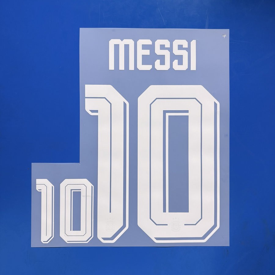 Argentina 2026 Lionel Messi Player Size Jersey Nameset Name Number Print