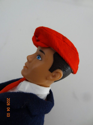 Ken Mattel Vintage: Seltene Outfit Cap # 788 0782 Barbie Freund