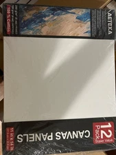 aetexa canvas panels 11x14 12 per pack