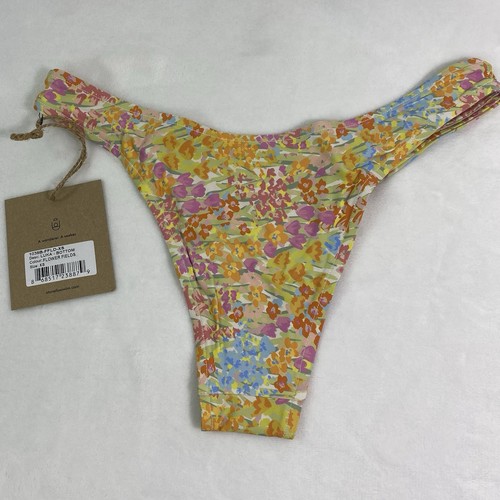 Stone Fox Swim Women's NWT X-Small Floral Luka Swim Bottom Color Flower Fields - Picture 4 of 9