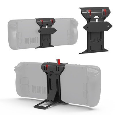 Foldable Console Desktop Holder Wall-Mounted Storage Bracket Kit For Steam Deck