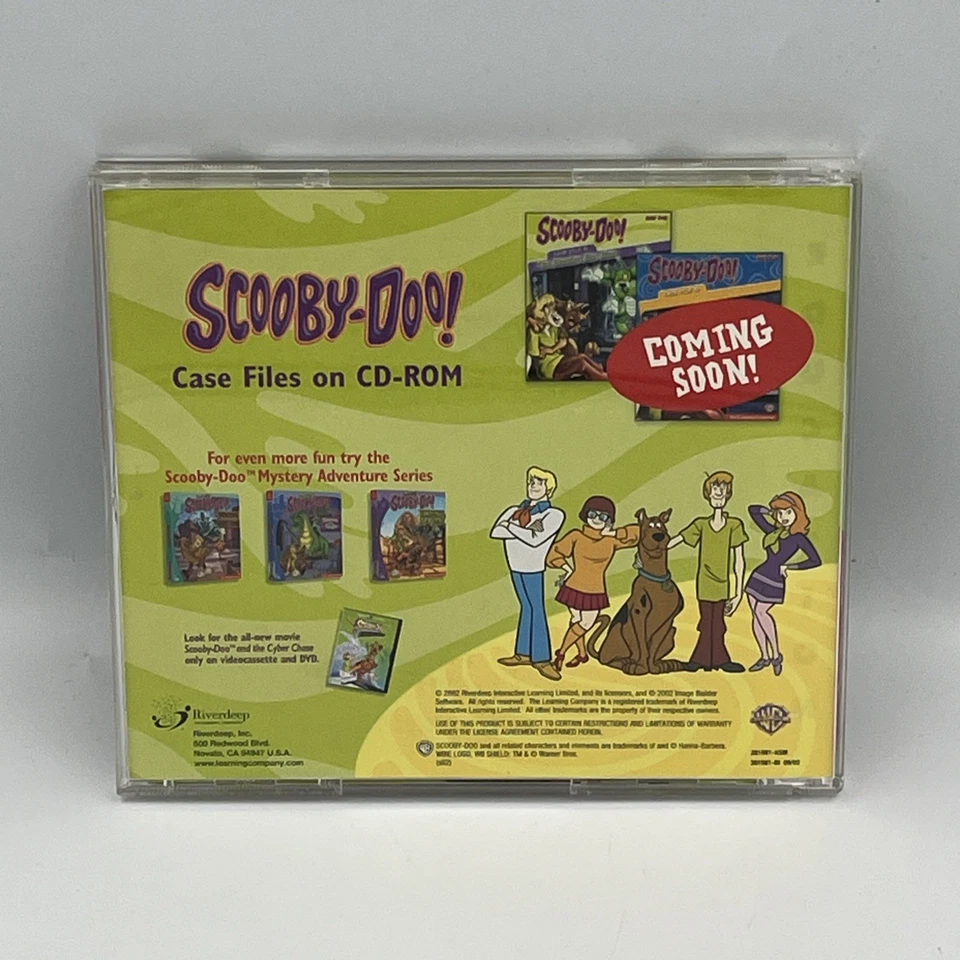 Scooby Doo! Case File #1: The Glowing Bug Man CD-Rom PC Game 2002 - Image 2 of 4
