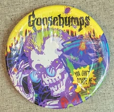Goosebumps Plates New SEALED 8 Hallmark Party Express Halloween 6 3/4" Birthday