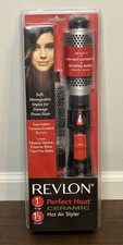 Revlon Perfect Heat Ceramic Hot Air Styler - 1  and 1.5  - New  Sealed