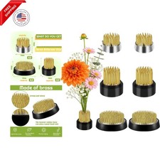 Flower Frogs Arranging Supplies Ikebana Kenzan Pin Holder Plant Fixation Tools