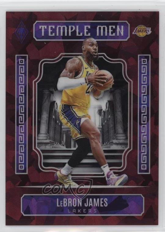 2023-24 Panini Phoenix Temple Men Maroon Ice /275 LeBron James #2 1kc2