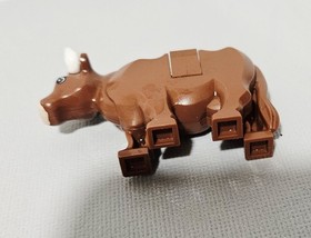 Lego Brown Cow Bull Minifigure Village Farm Livestock Ranch Animal 10193