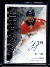2024-25 UD SP Authentic Justin Sourdif 2013-14 Retro Auto Future Watch #/699