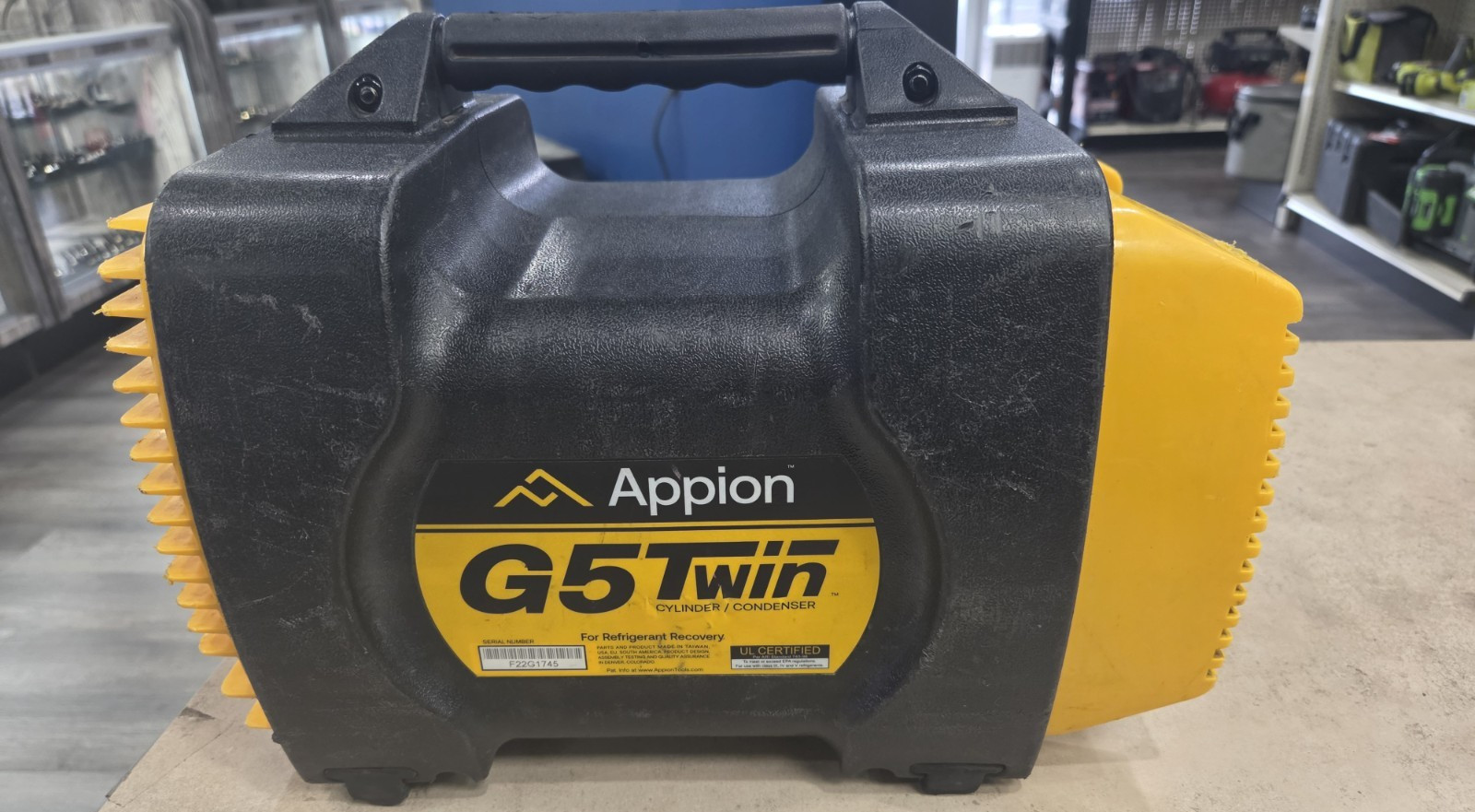 Appion G5 Twin Refrigerant Recovery Machine Y830