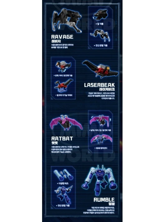 Blokees Transformers Soundwave Legend Action Edition 3 Assembly Action Figure - Image 4 of 4